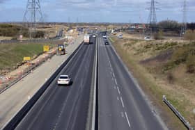 The A19 near the Testos.