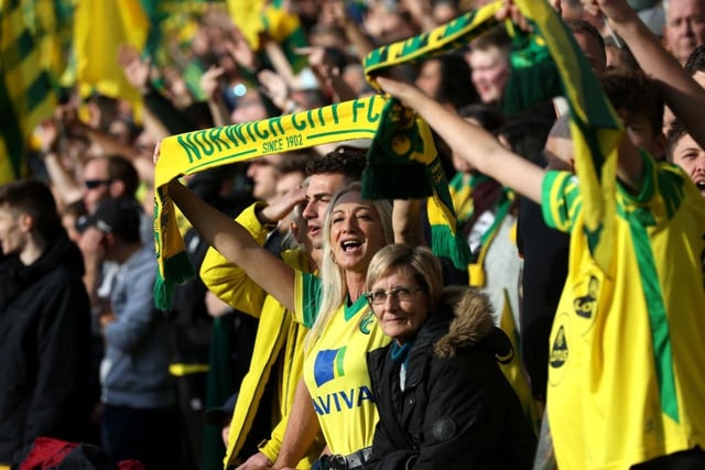 Norwich suffered yet another relegation this season with a hugely disappointing return of just 22 points from their 38 games this season. However, it’s clear that their fans backed them all the way this year.