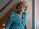 A terrified Ann Moore Martin (Anne Reid) in the new BBC drama The Sixth Commandment. Picture by BBC/Wild Mercury/Amanda Searle