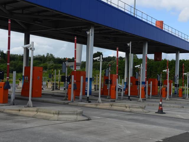 The Tyne Tunnel barriers