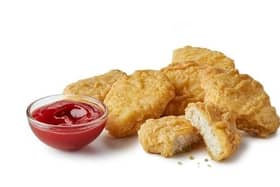 Get McNuggets for 50% off this Monday, only at McDonald’s.