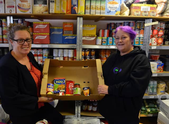 Hebburn Helps founders Angie Comerford and Jo Durkin.