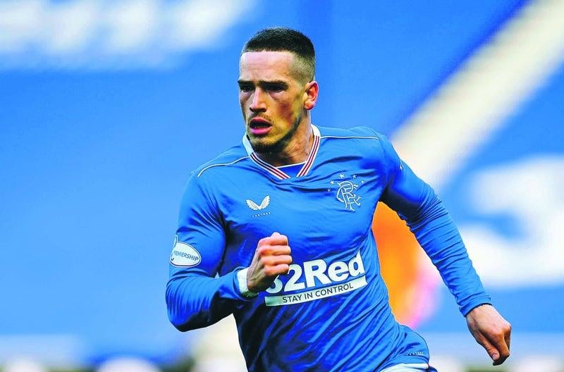 Key Rangers forward Ryan Kent has created 55 chances this season for the champions, an average 1.67 chances per 90 minutes.