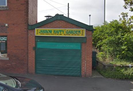 Jarrow Happy Garden on Staple Road has a 4.3 rating from 99 Google reviews.