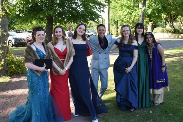 The prom marked the last time the year group would be at an event together.