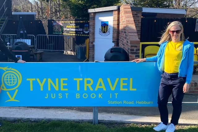 Owner of Tyne Travel, Kristina Vickers
