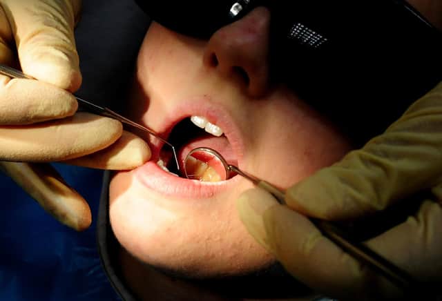 Dental treatments below pre-pandemic levels.