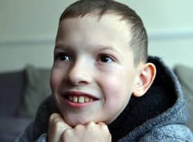 Child of Courage award winner Jack Lewis, 10 getting ready for Christmas and hospital operation next year.