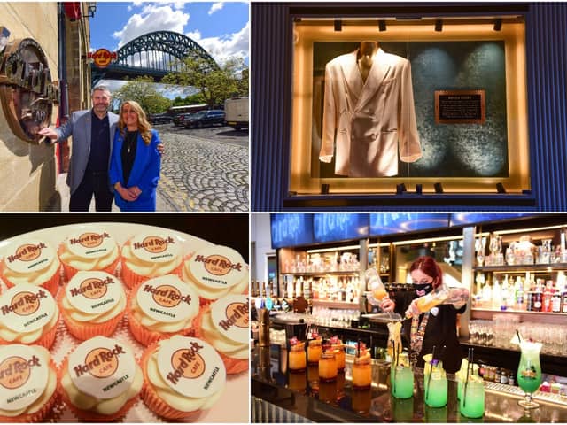 Launch of Hard Rock Cafe Newcastle