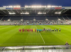 Newcastle United under-23s beat Tyne-Tees rivals Middlesbrough 4-1 at St James's Park.