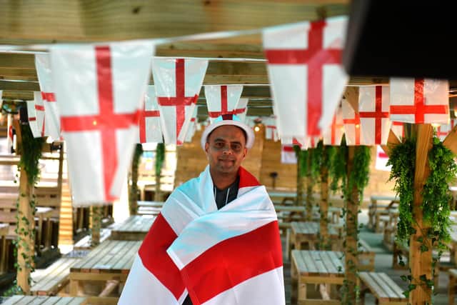 The Trimmers Arms owner Mons Ullah ahead of England V Italy EURO 2020 final.