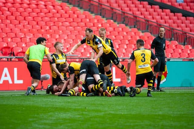 Hebburn Town manager Kevin Bolam reviews 2021. Pic by Richard Waugh.