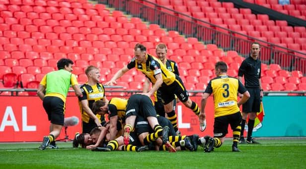 Hebburn Town manager Kevin Bolam reviews 2021. Pic by Richard Waugh.