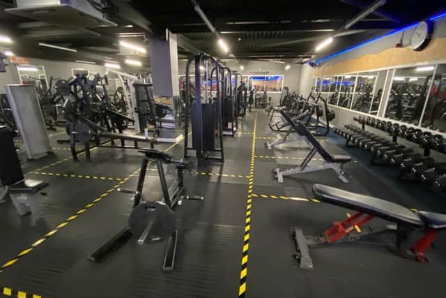 A maximum of 50 people will be allowed to use the gym at any one time.
