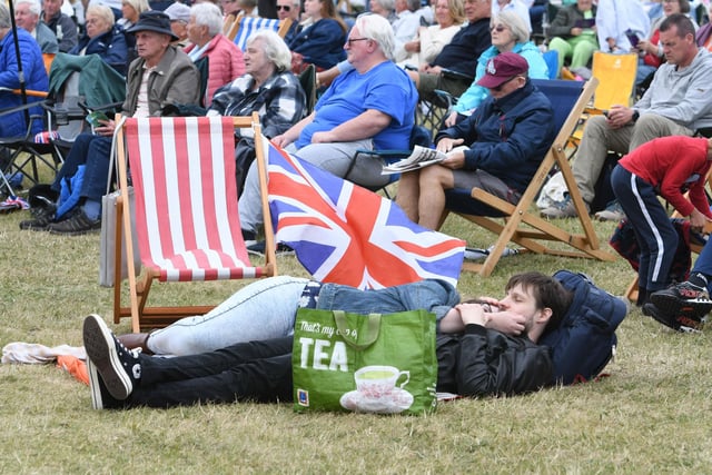 Proms in the Park in South Shields on Sunday.