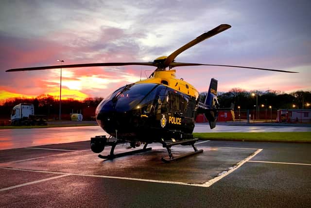 National Police Air Service (NPAS) supported Northumbria Police