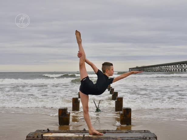 Joseph Chow hopes to study at the Royal Ballet School of London.
