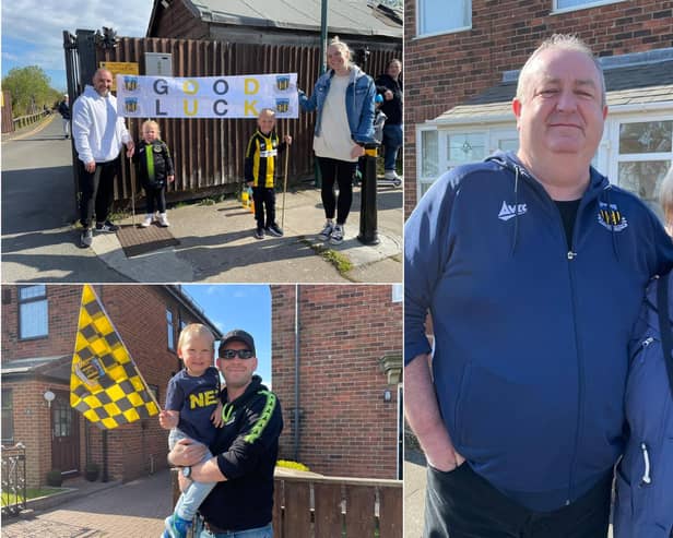 Hebburn fans have had their say ahead of the FA Vase final at Wembley.