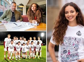 The shirt celebrates South Shields.