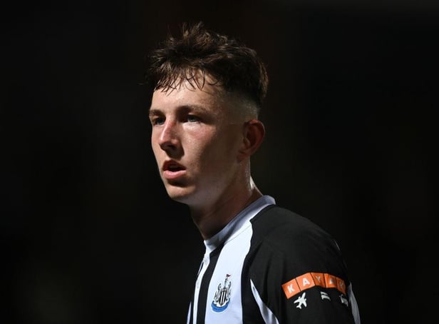 Joe White of Newcastle United during last year's pre-season friendly against Burton Albion  (Photo by Michael Regan/Getty Images)