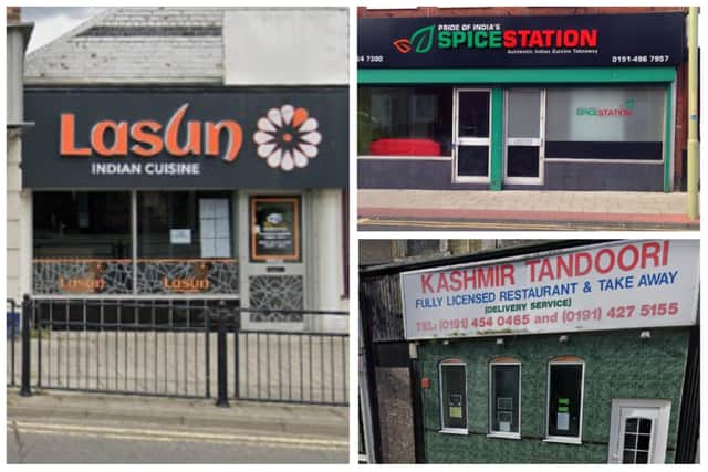 Indian takeaways in South Tyneside with a five-star food hygiene rating
