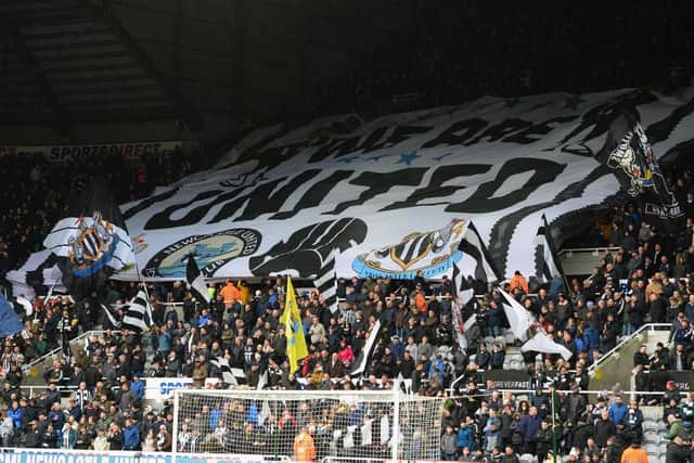 Wor Flags hopefully make their return to St James Park on Sunday (Photo by Tony Marshall/Getty Images)