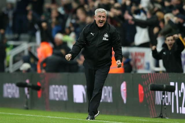 Steve Bruce was trending on Twitter today - because of a clip from a video game (Photo by Jan Kruger/Getty Images)