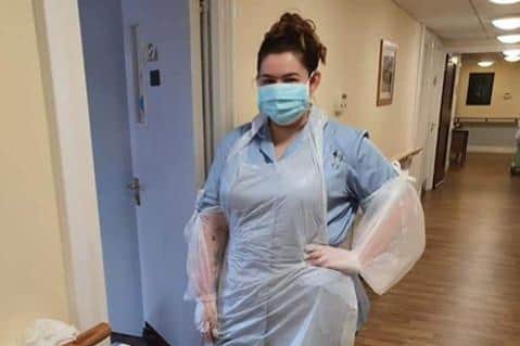 Rachael Duncan is a carer at Garden Hill Care Home on St Michael's Avenue in South Shields.