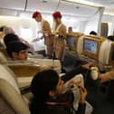 Emirates, the world’s largest international airline, is inviting candidates from London to embark on an extraordinary career journey as part of its multinational cabin crew team. Picture by KARIM SAHIB/AFP via Getty Images
