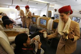 Emirates, the world’s largest international airline, is inviting candidates from London to embark on an extraordinary career journey as part of its multinational cabin crew team. Picture by KARIM SAHIB/AFP via Getty Images