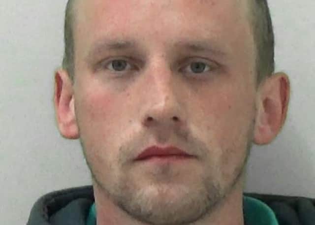 Craig Dickinson, 26, of Bunyan Avenue, Biddick Hall, was spotted in his newly-bought 2006-plate Ford Focus by sharp-eyed police who recognised him from earlier offending, a court heard.