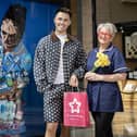 TV personality Joe Baggs has teamed up with end of life charity Marie Curie and Superdrug to launch ‘The Art of Care’ – a giant 3D artwork of a Marie Curie Healthcare Assistant caring for a patient, made of the items that the charity’s nursing teams say can make a big difference at the end of life.