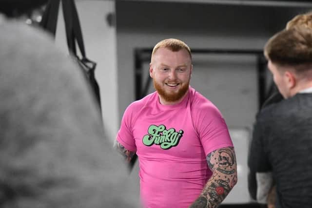 Jordan set up his weekly 'walk and talk' sessions in February.