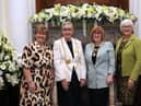 The Mayor of South Tyneside Cllr Pat Hay and Mayoress Mrs Jean Copp, Leader Cllr Tracey Dixon and Deputy Leader Cllr Joan Atkinson.