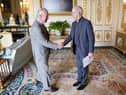 King Charles III receives the Archbishop of Canterbury Justin Welby 