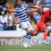 Alexis Mac Allister of Brighton and Hove Albion is challenged by Jeff Hendrick of Reading at the Select Car Leasing Stadium on July 23, 2022 in Reading, England. (Photo by Eddie Keogh/Getty Images)