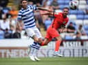 Alexis Mac Allister of Brighton and Hove Albion is challenged by Jeff Hendrick of Reading at the Select Car Leasing Stadium on July 23, 2022 in Reading, England. (Photo by Eddie Keogh/Getty Images)