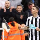 Newcastle United midfielder Miguel Almiron.