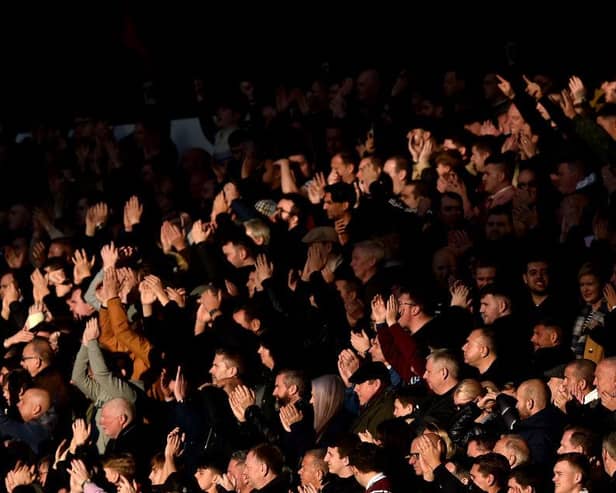 Football fans. (Photo by Nathan Stirk/Getty Images)