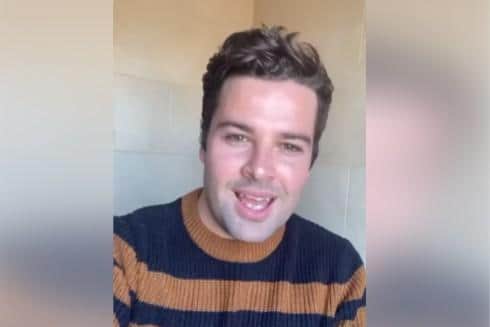 Joe McElderry has thanked South Tyneside and Sunderland NHS Foundation Trust staff.