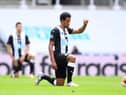 Isaac Hayden takes the knee for Newcastle United