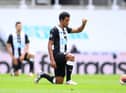 Isaac Hayden takes the knee for Newcastle United