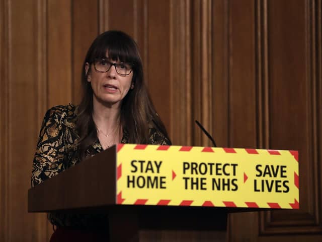 Public Health England's Dr Susan Hopkins. Picture: Matt Dunham - WPA Pool/Getty Images.