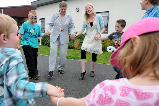 Clog dance teacher Laura Connolly was leading the way at a family funday at Horsley Hill Childrens Centre in 2011.