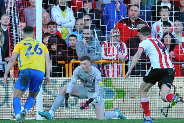 Sunderland goalkeeper Anthony Patterson. Picture by FRANK REID.