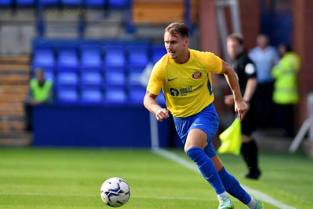 Jack Diamond in action during pre-season