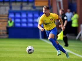 Jack Diamond in action during pre-season
