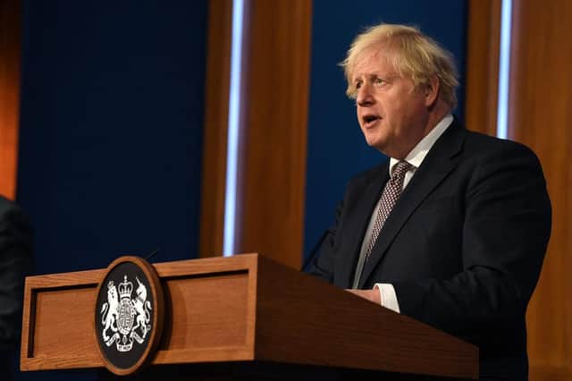 Boris Johnson is holding a press conference this afternoon
