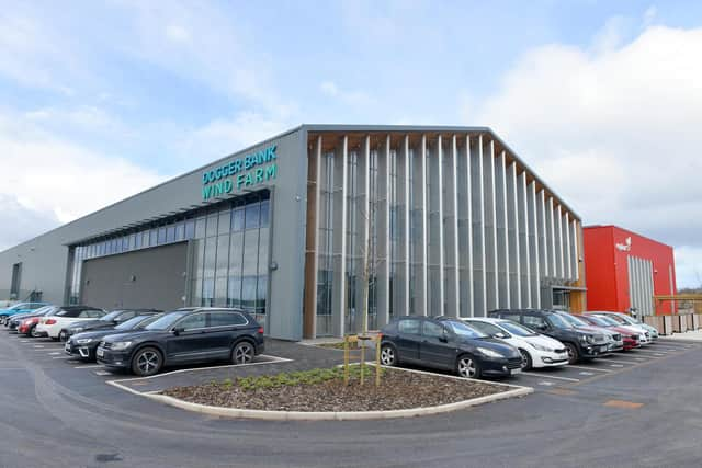 The Dogger Bank maintenance facility at the Port of Tyne.