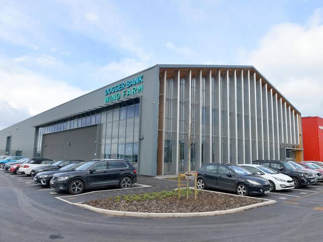 The Dogger Bank maintenance facility at the Port of Tyne.